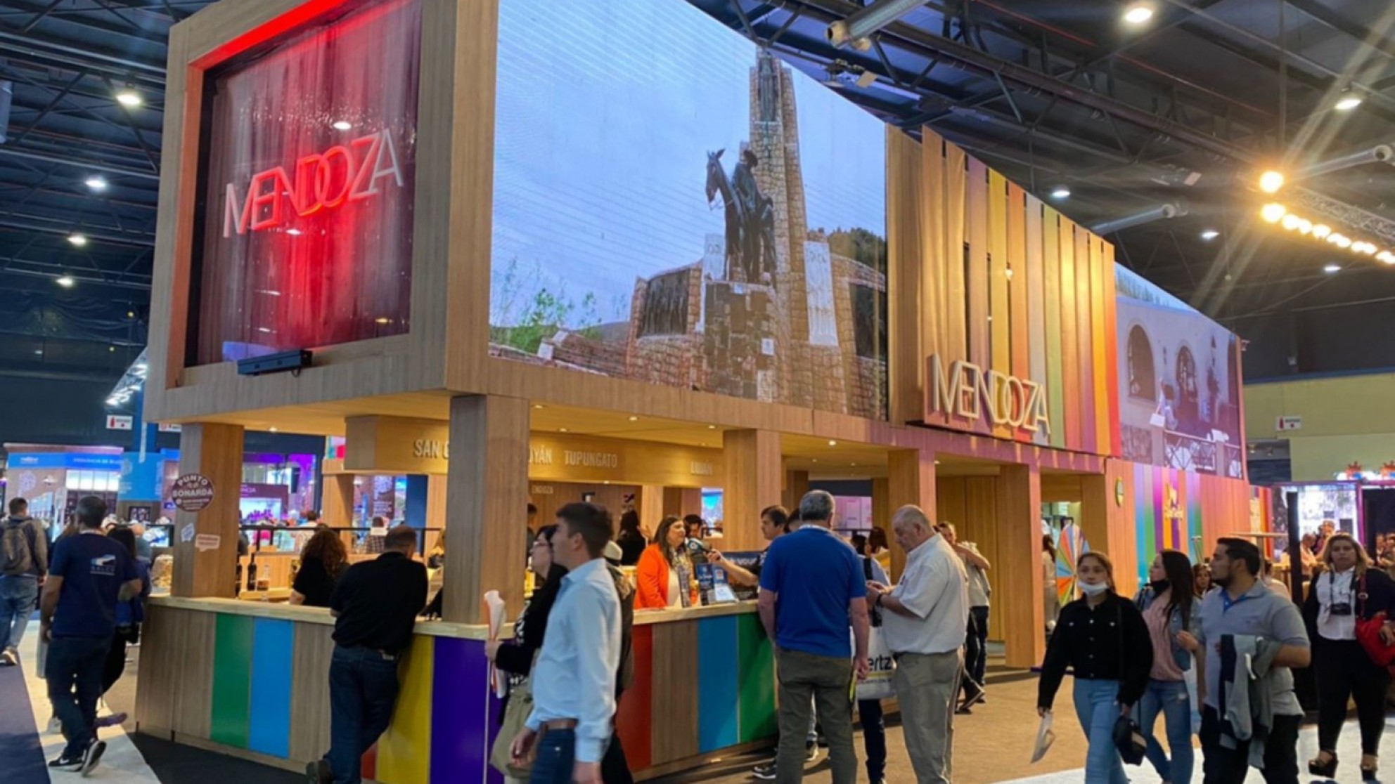 Mendoza brilló en la Feria Internacional de Turismo